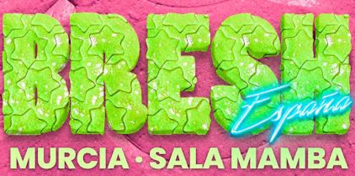 Cartel promocional de la fiesta Bresh.