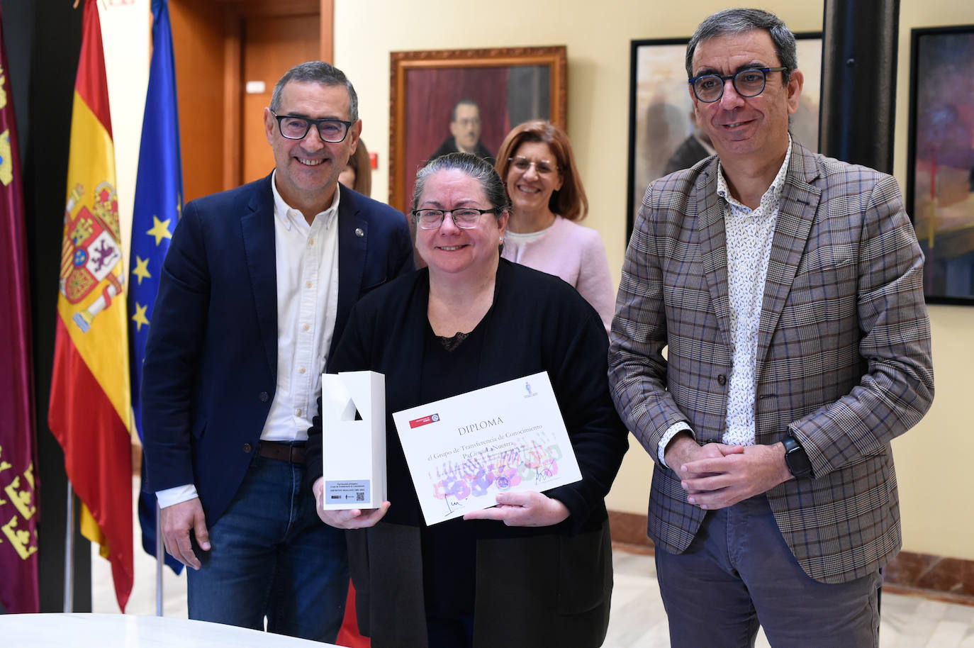 Entrega de los Distintivos de Igualdad de la UMU, en imágenes