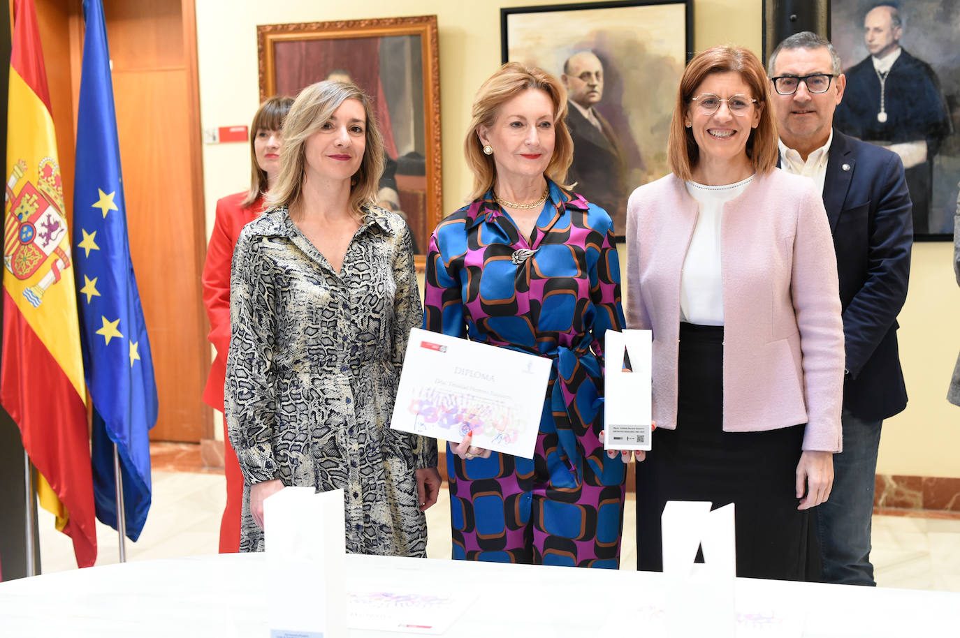 Entrega de los Distintivos de Igualdad de la UMU, en imágenes