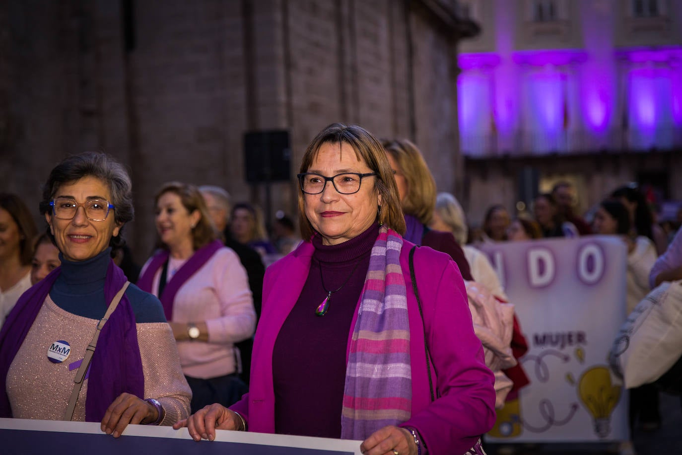 La manifestación del 8M de Orihuela, en imágenes