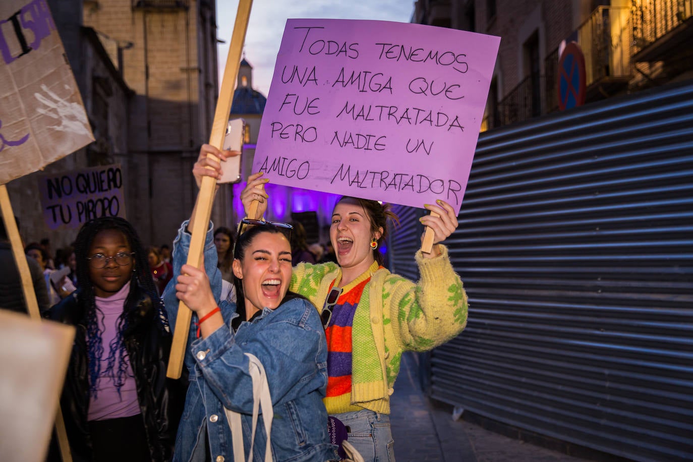La manifestación del 8M de Orihuela, en imágenes