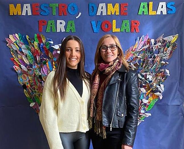 Celia Riquelme y Asunción Perea