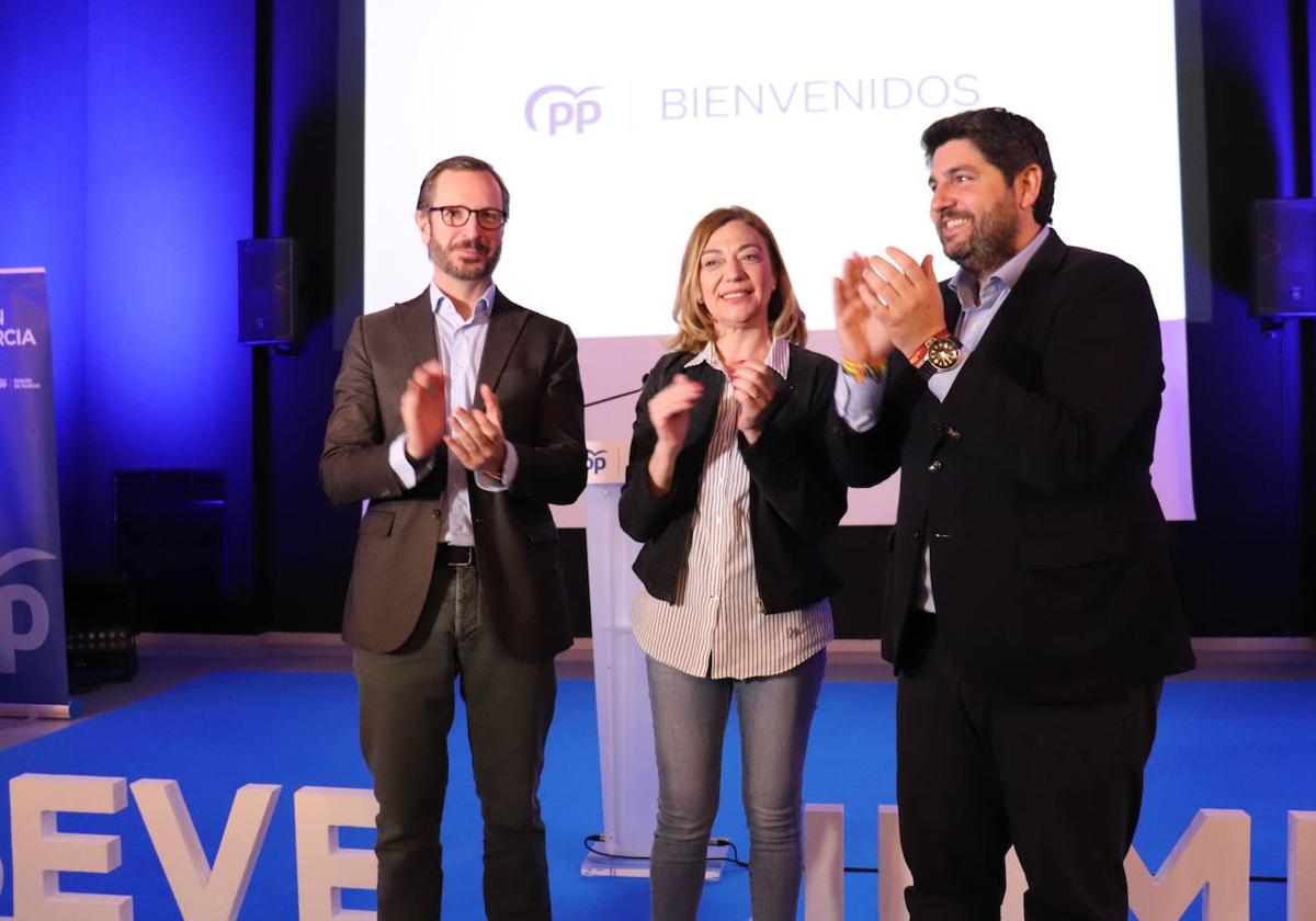 Acto del PP en Jumilla con Javier Maroto y López Miras.