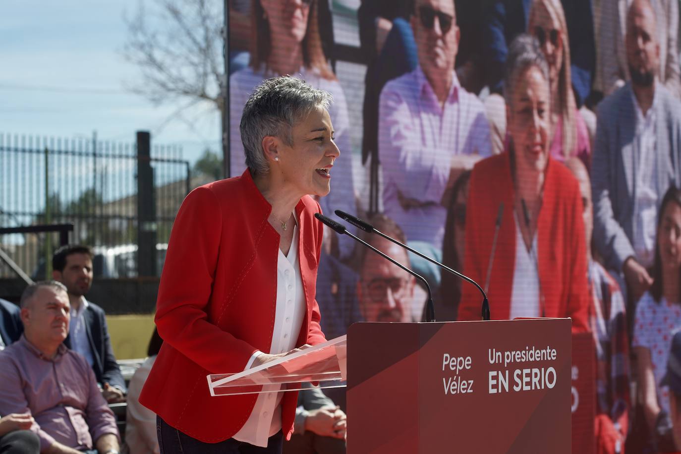 Galería: Pilar Alegría apoya la candidatura de Vélez en Calasparra