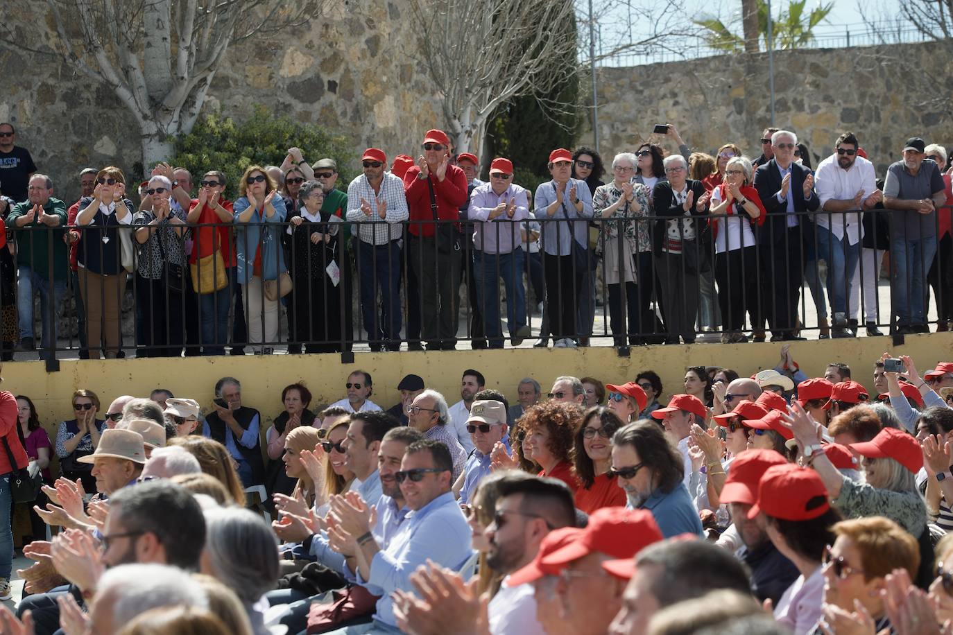 Galería: Pilar Alegría apoya la candidatura de Vélez en Calasparra
