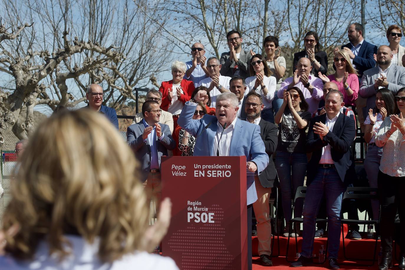 Galería: Pilar Alegría apoya la candidatura de Vélez en Calasparra