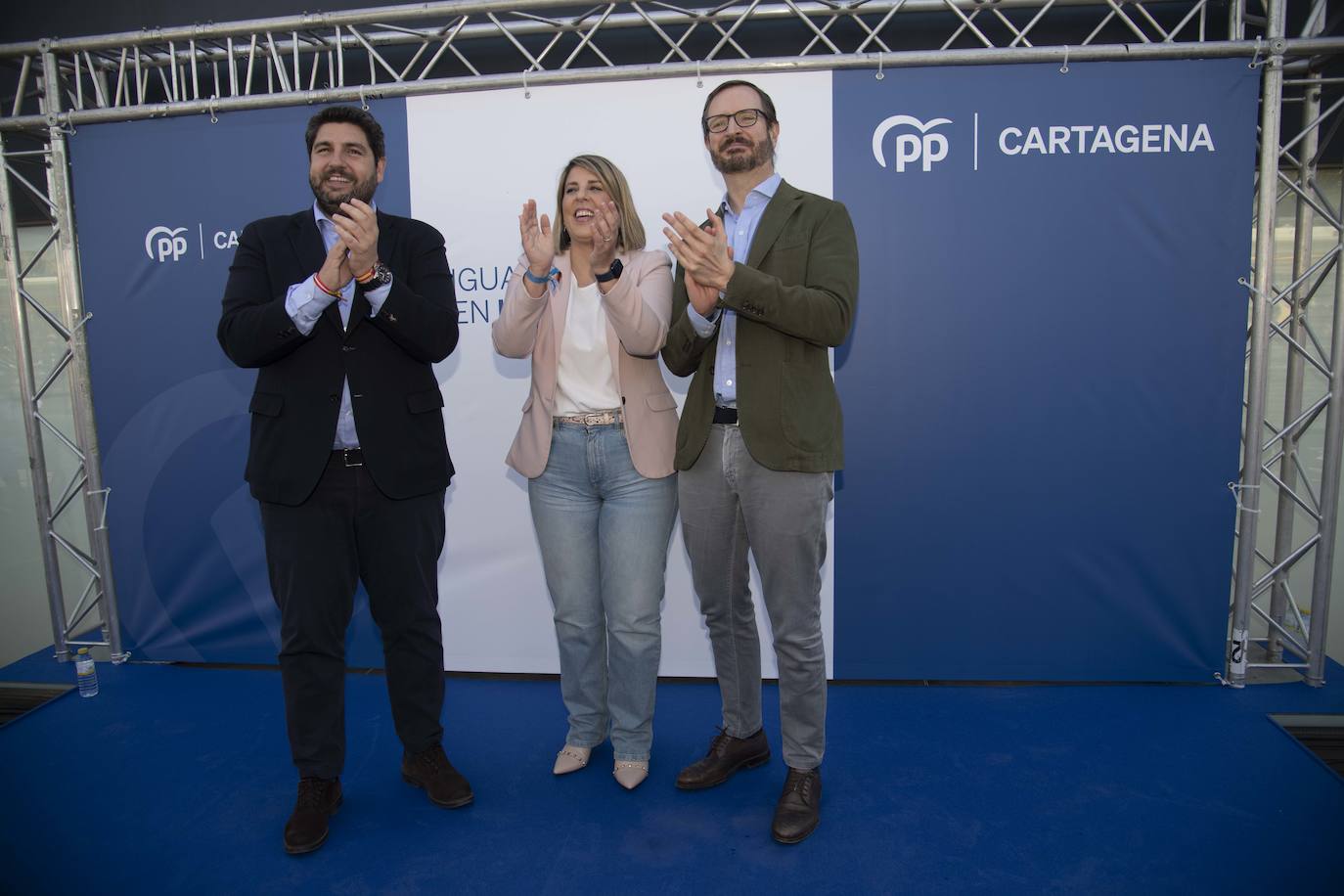 El acto del PP en Cartagena, en imágenes