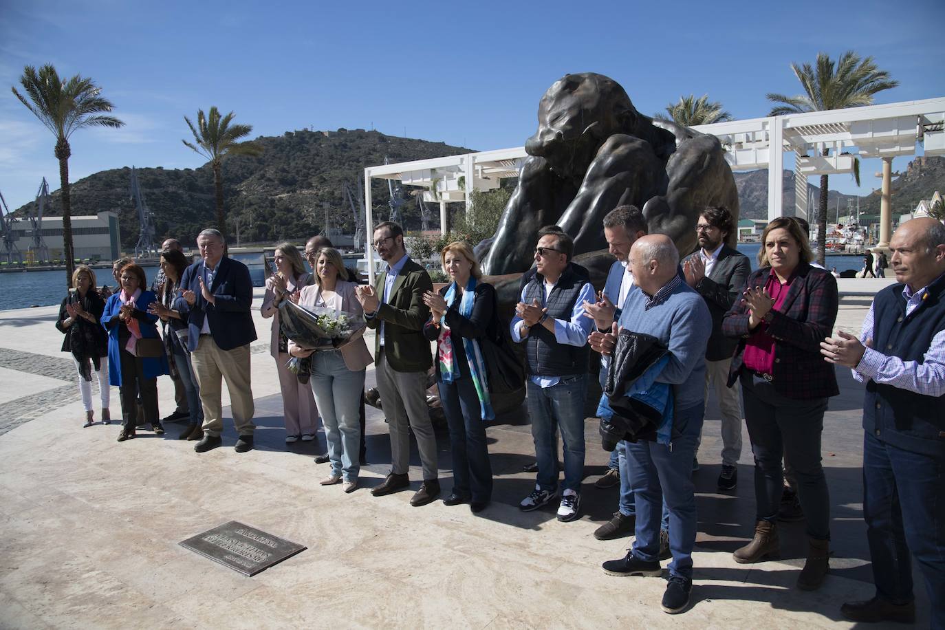 El acto del PP en Cartagena, en imágenes