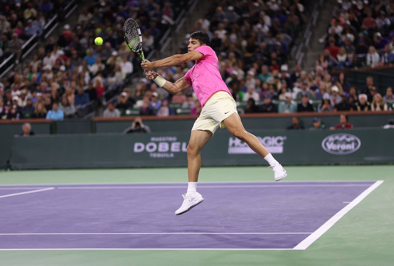 La victoria de Carlos Alcaraz en Indian Wells, en imágenes