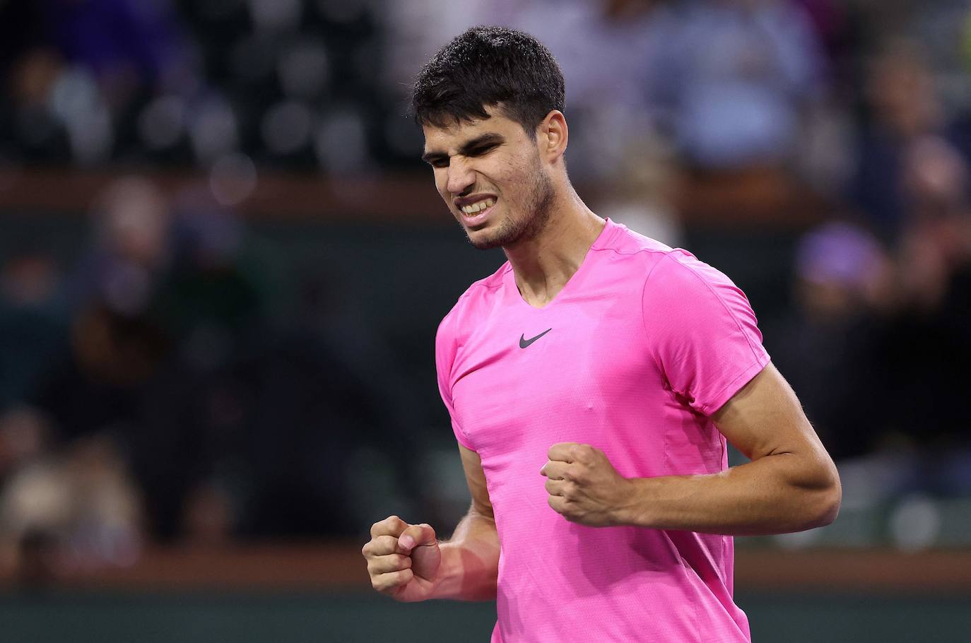 La victoria de Carlos Alcaraz en Indian Wells, en imágenes