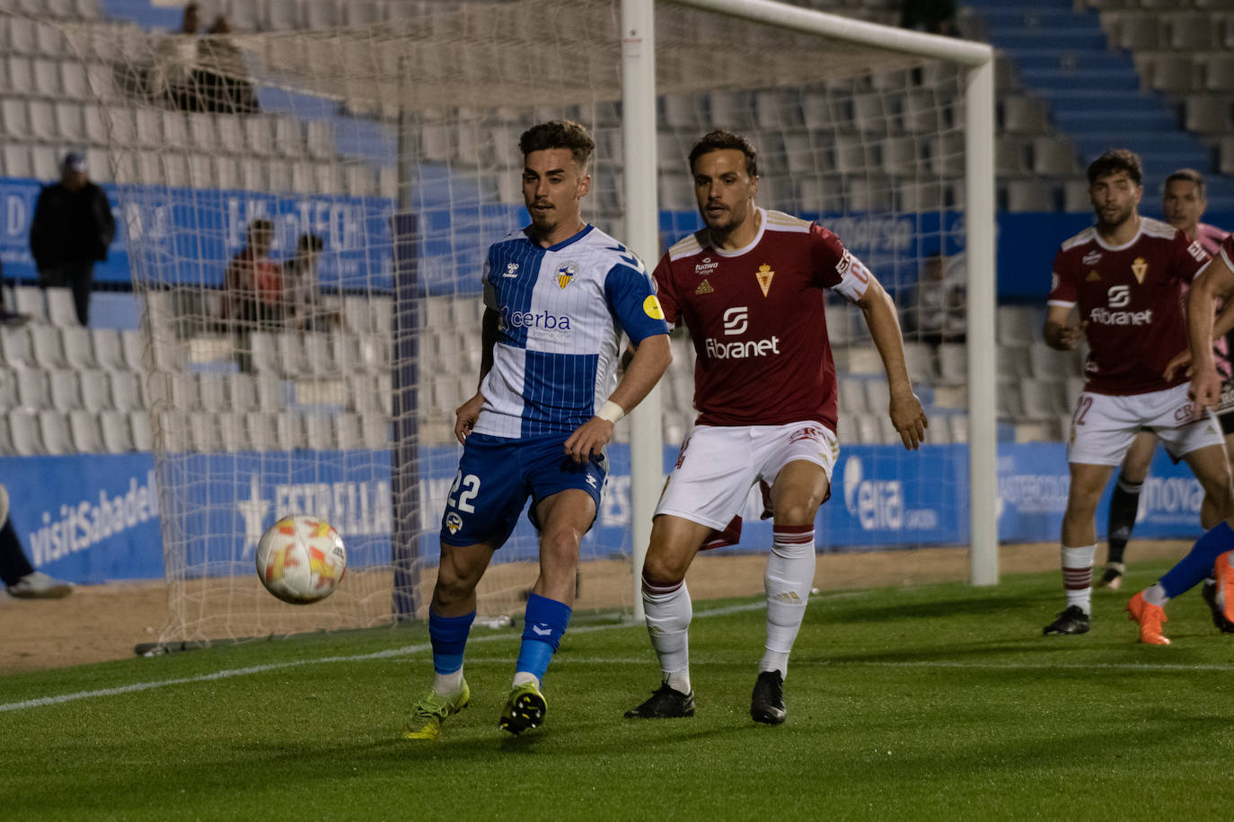 El Sabadell-Real Murcia, en imágenes