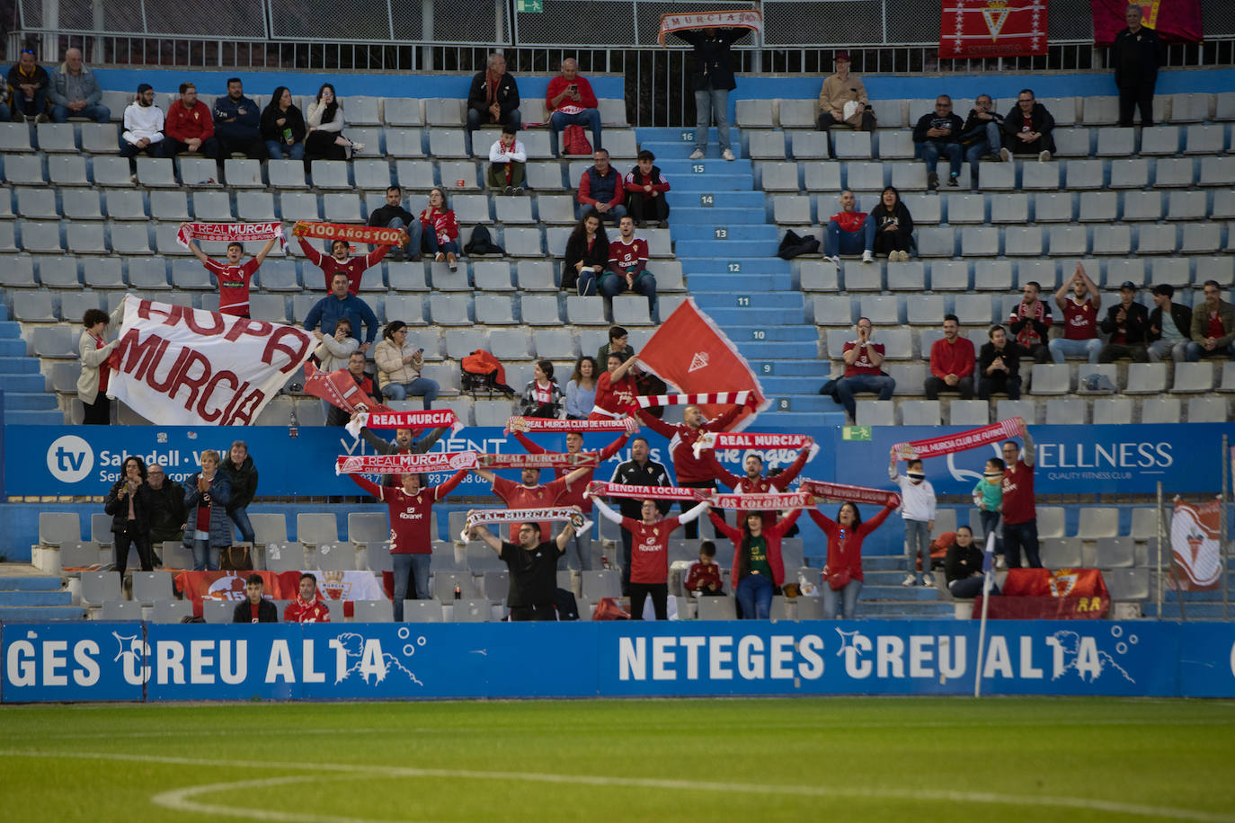 El Sabadell-Real Murcia, en imágenes