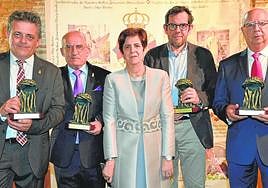 Vicente Vicéns, José Miguel Soler, Juana María Botía, Juanchi López y José María Falgas.