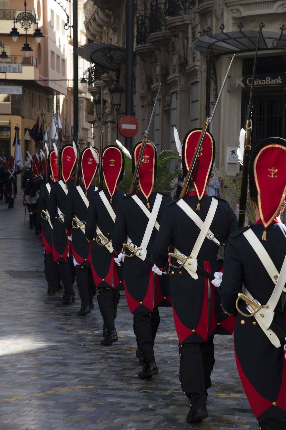 Los granaderos marrajos honran la gesta del militar Martín Álvarez