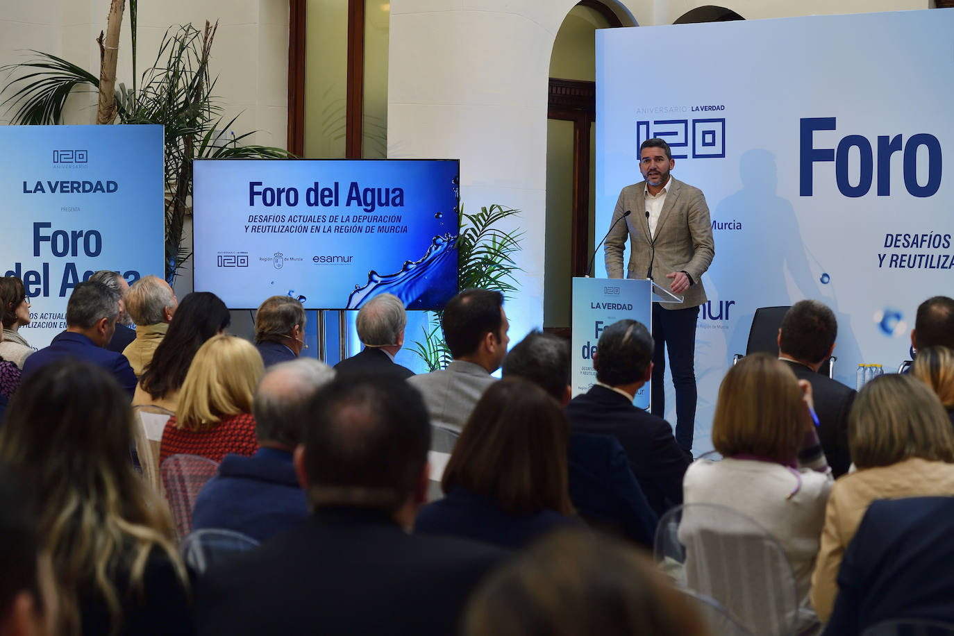 El foro &#039;Desafíos actuales de la depuración y reutilización&#039;, en imágenes