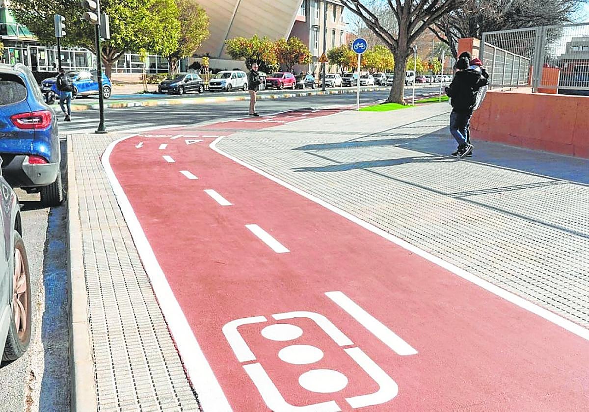 Carril bici.