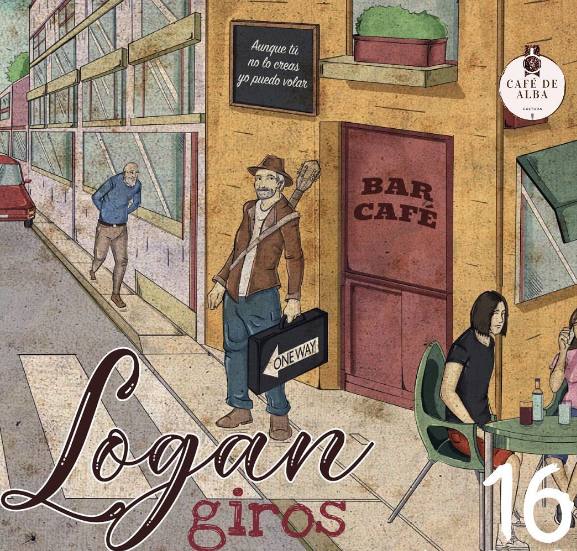 El cantante Juan Luis Giménez, Logan, interpreta los temas de 'Giros' en el Café de Alba