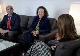 Fermín Rol, junto a Yolanda Muñoz, en una fotografía de archivo.