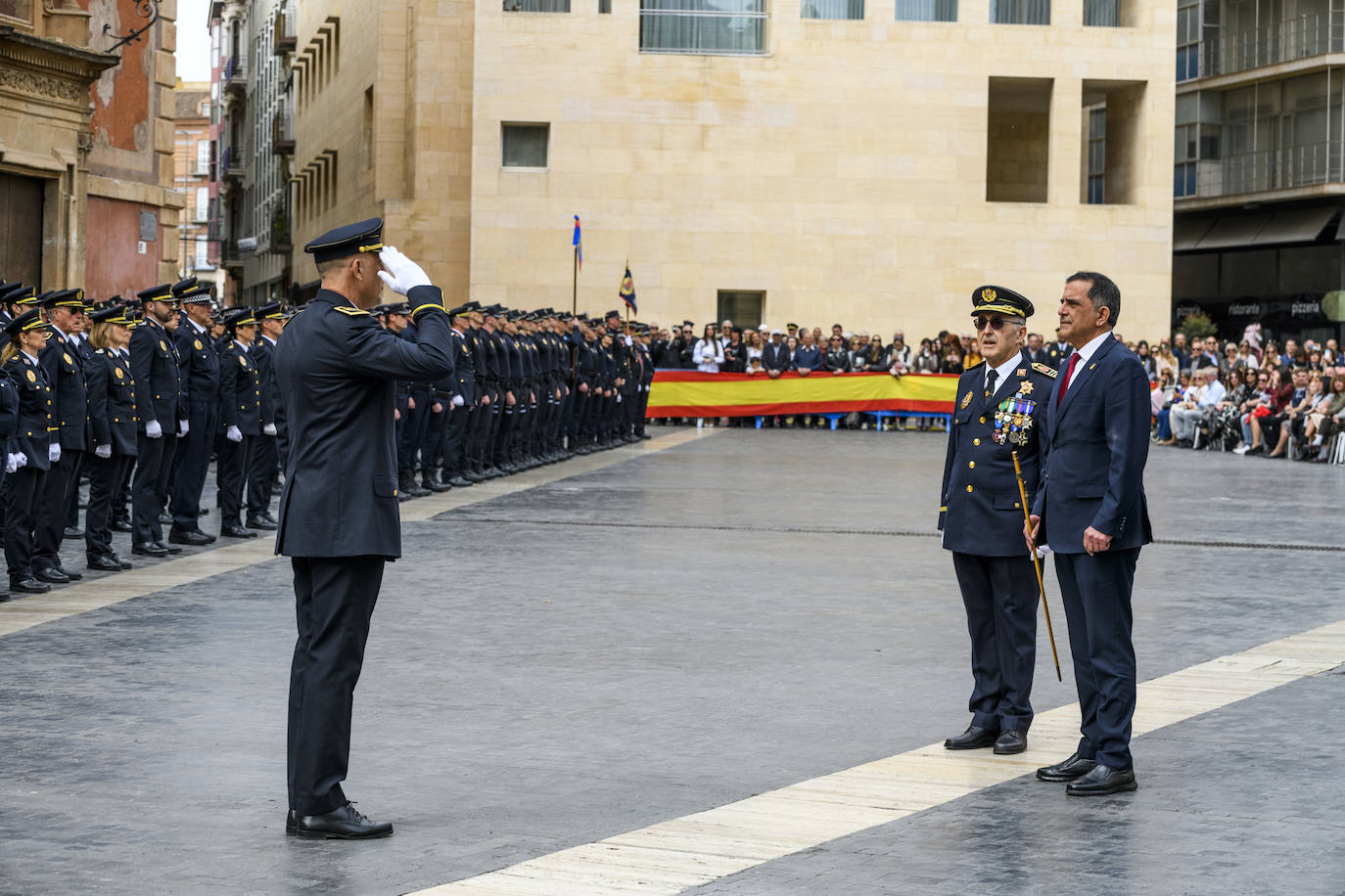 Acto del día de San Patricio de la Policía Local de Murcia 2023