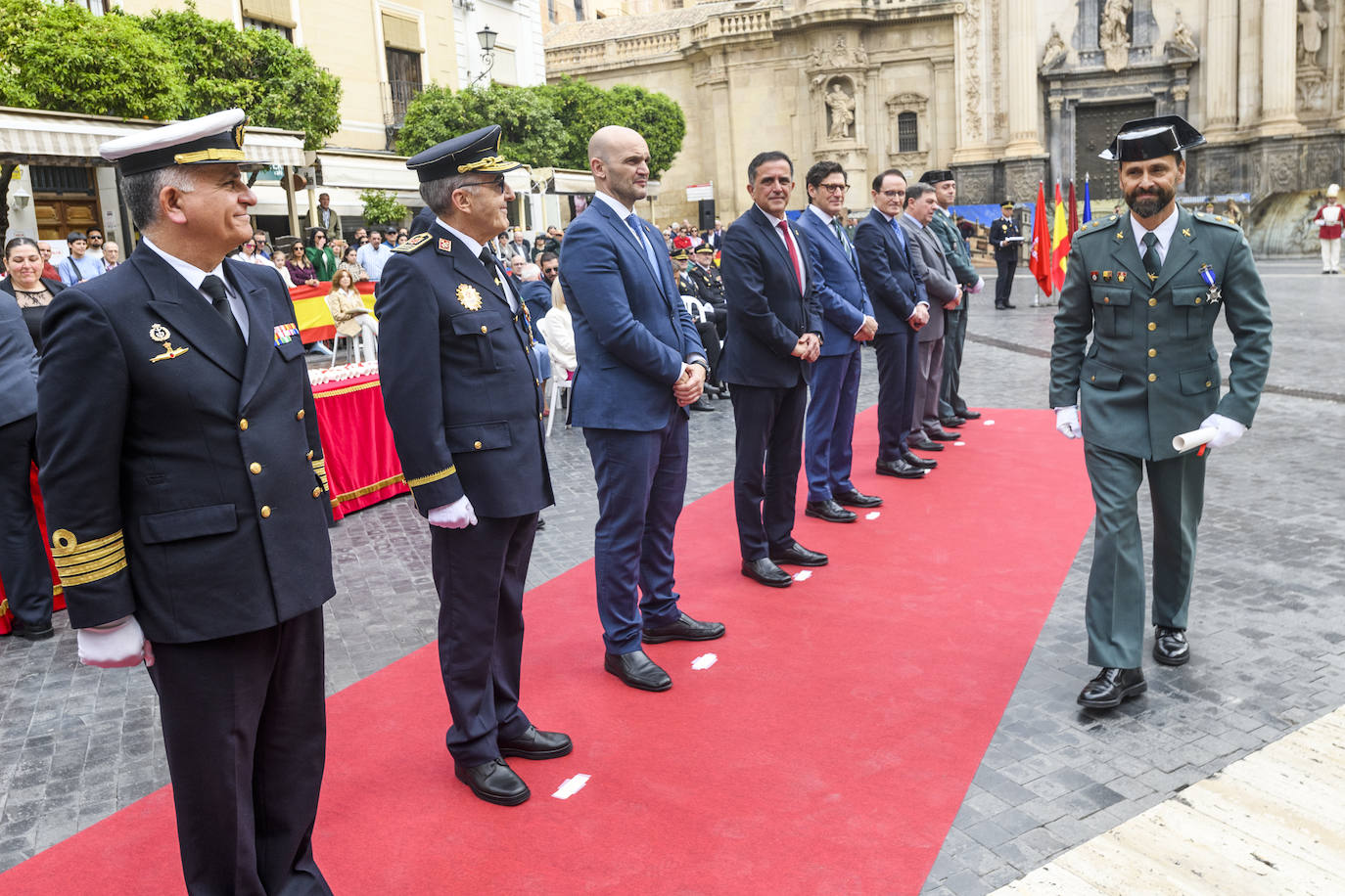 Acto del día de San Patricio de la Policía Local de Murcia 2023