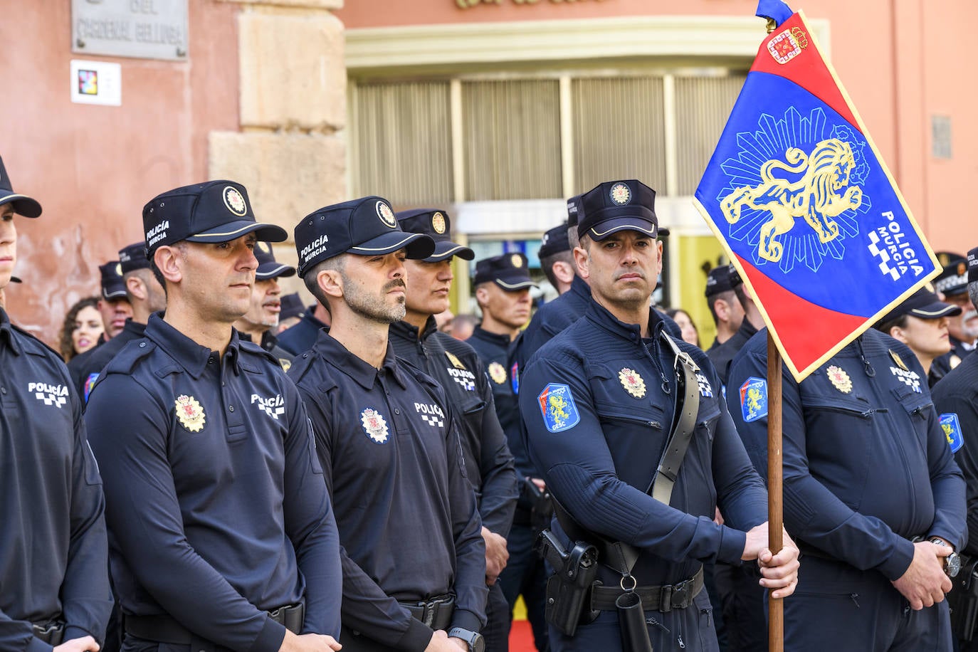 Acto del día de San Patricio de la Policía Local de Murcia 2023