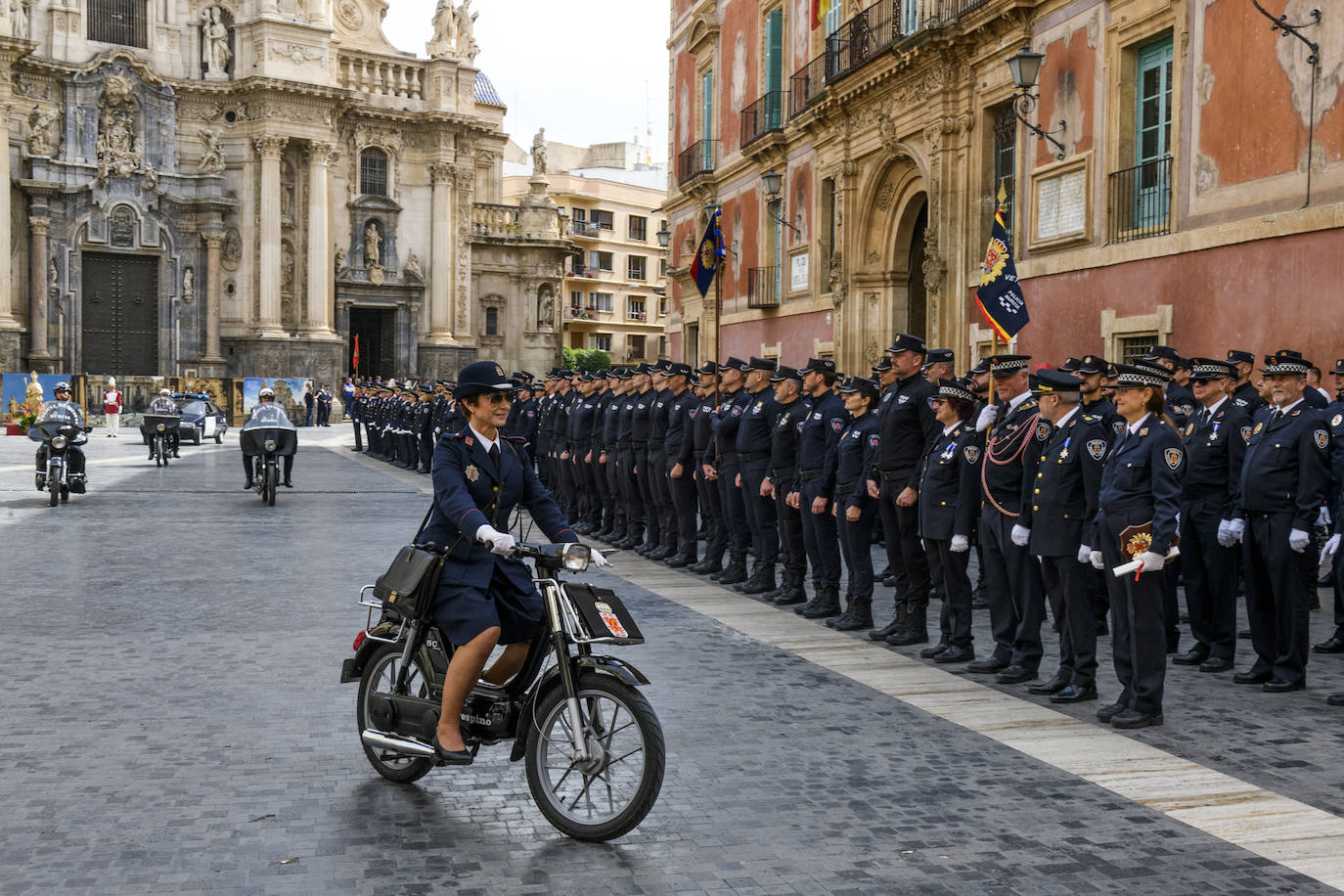 Acto del día de San Patricio de la Policía Local de Murcia 2023