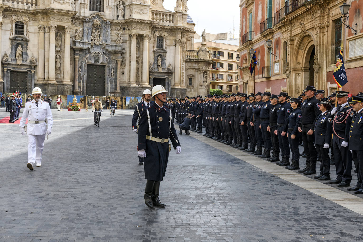 Acto del día de San Patricio de la Policía Local de Murcia 2023