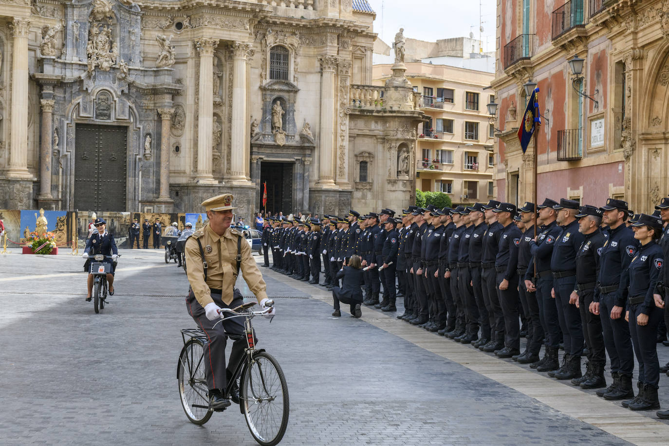 Acto del día de San Patricio de la Policía Local de Murcia 2023