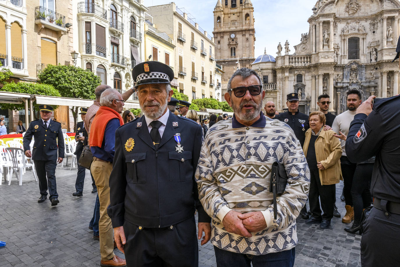 Acto del día de San Patricio de la Policía Local de Murcia 2023