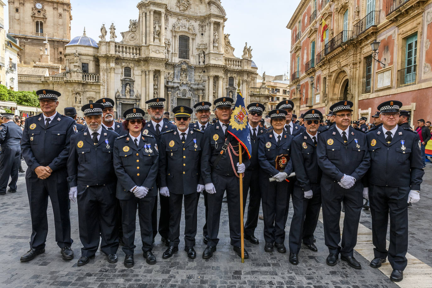 Acto del día de San Patricio de la Policía Local de Murcia 2023