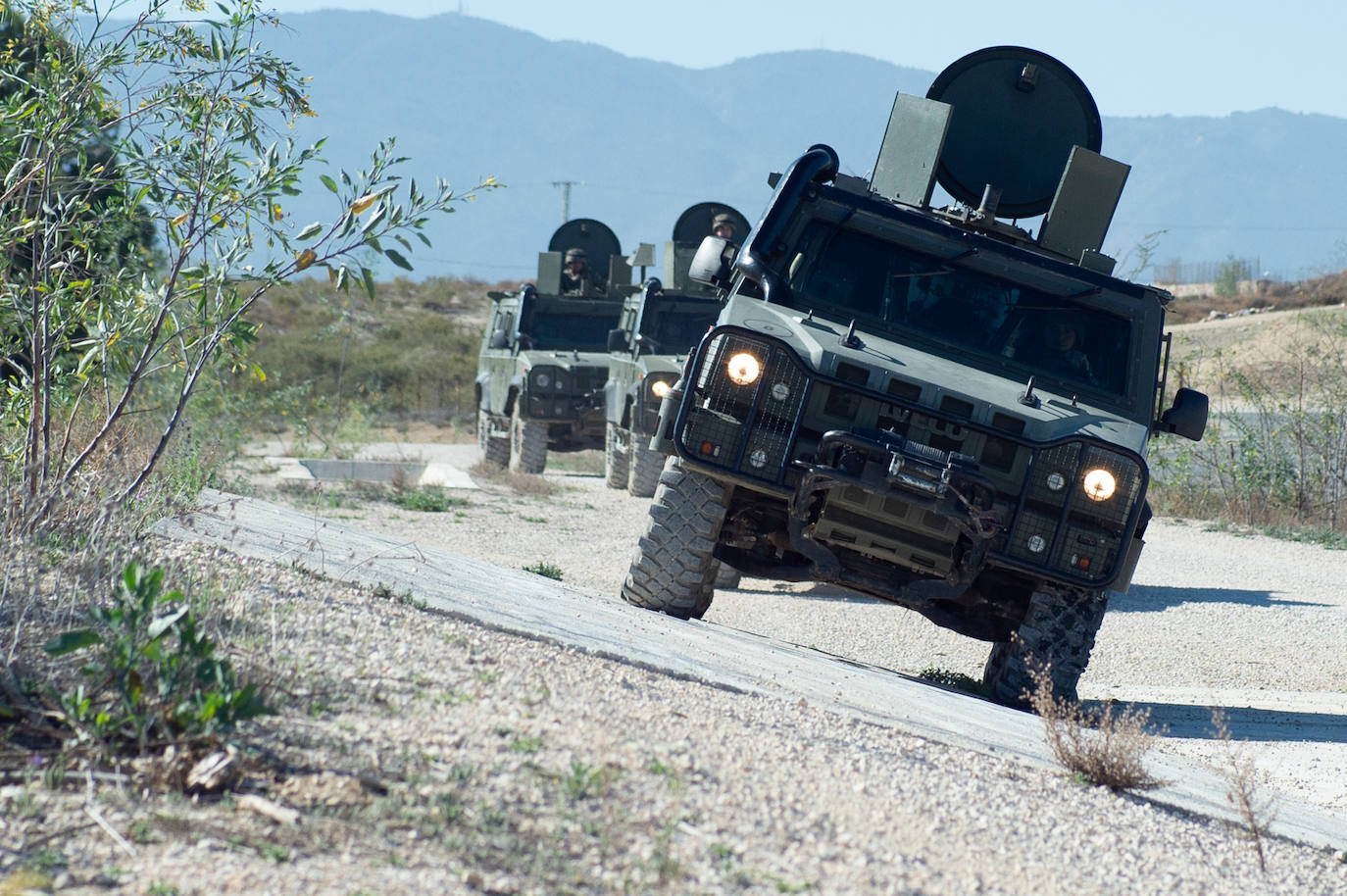 Un día en el entrenamiento militar para ir de misión al Líbano