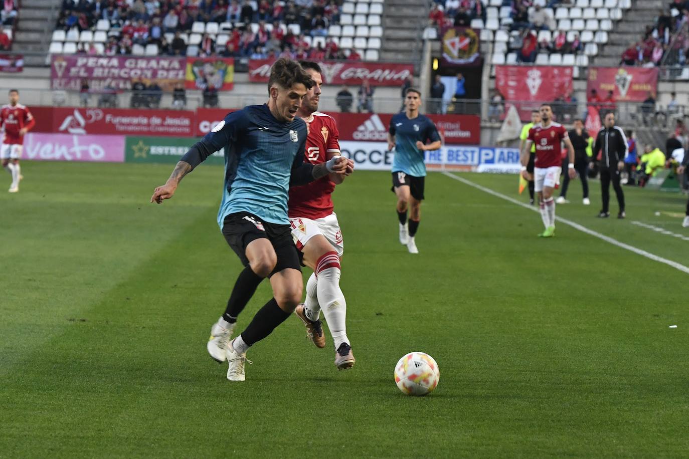 El empate del Real Murcia frente a La Nucía, en imágenes