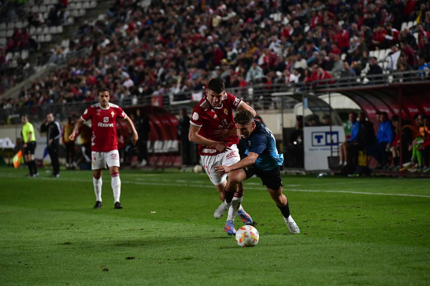 El empate del Real Murcia frente a La Nucía, en imágenes