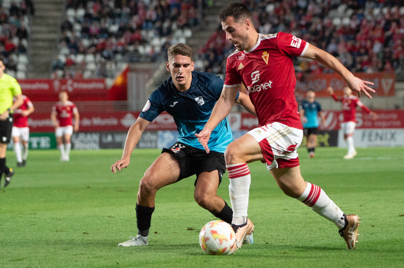 El empate del Real Murcia frente a La Nucía, en imágenes