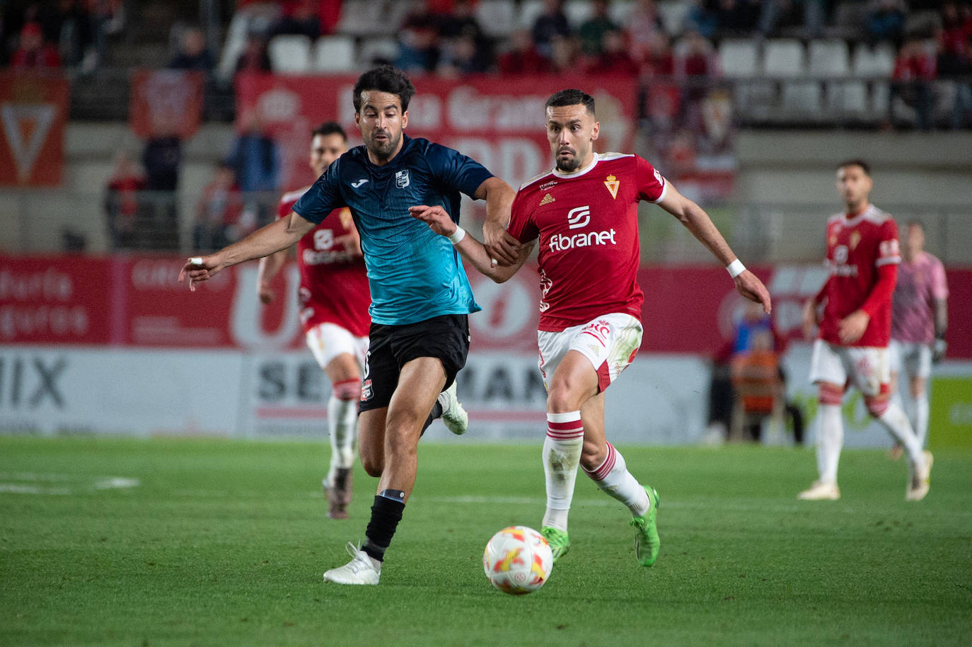 El empate del Real Murcia frente a La Nucía, en imágenes