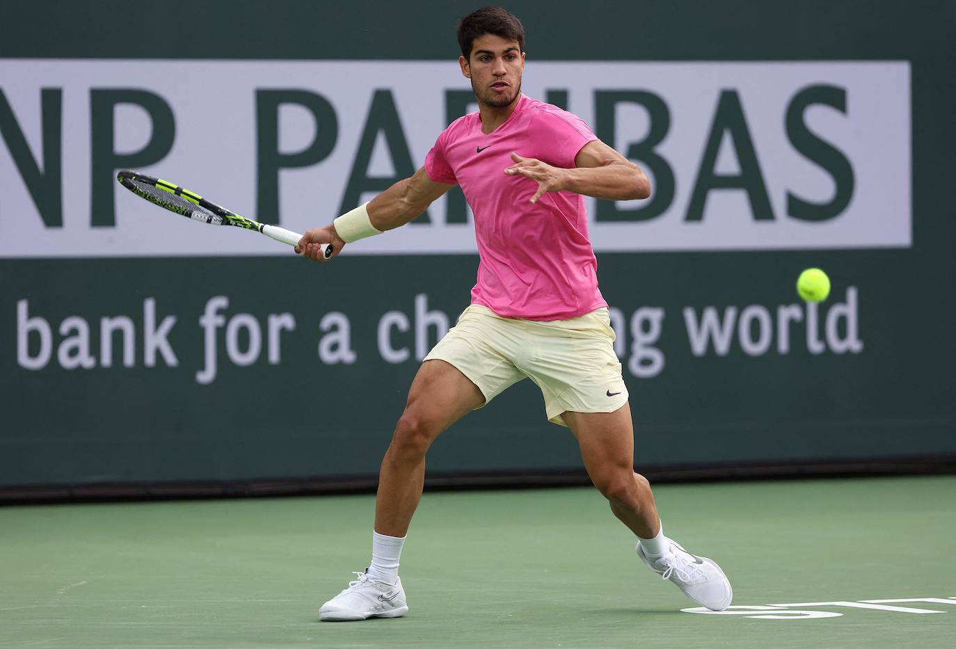 El partido de Carlos Alcaraz contra Jannik Sinner, en imágenes