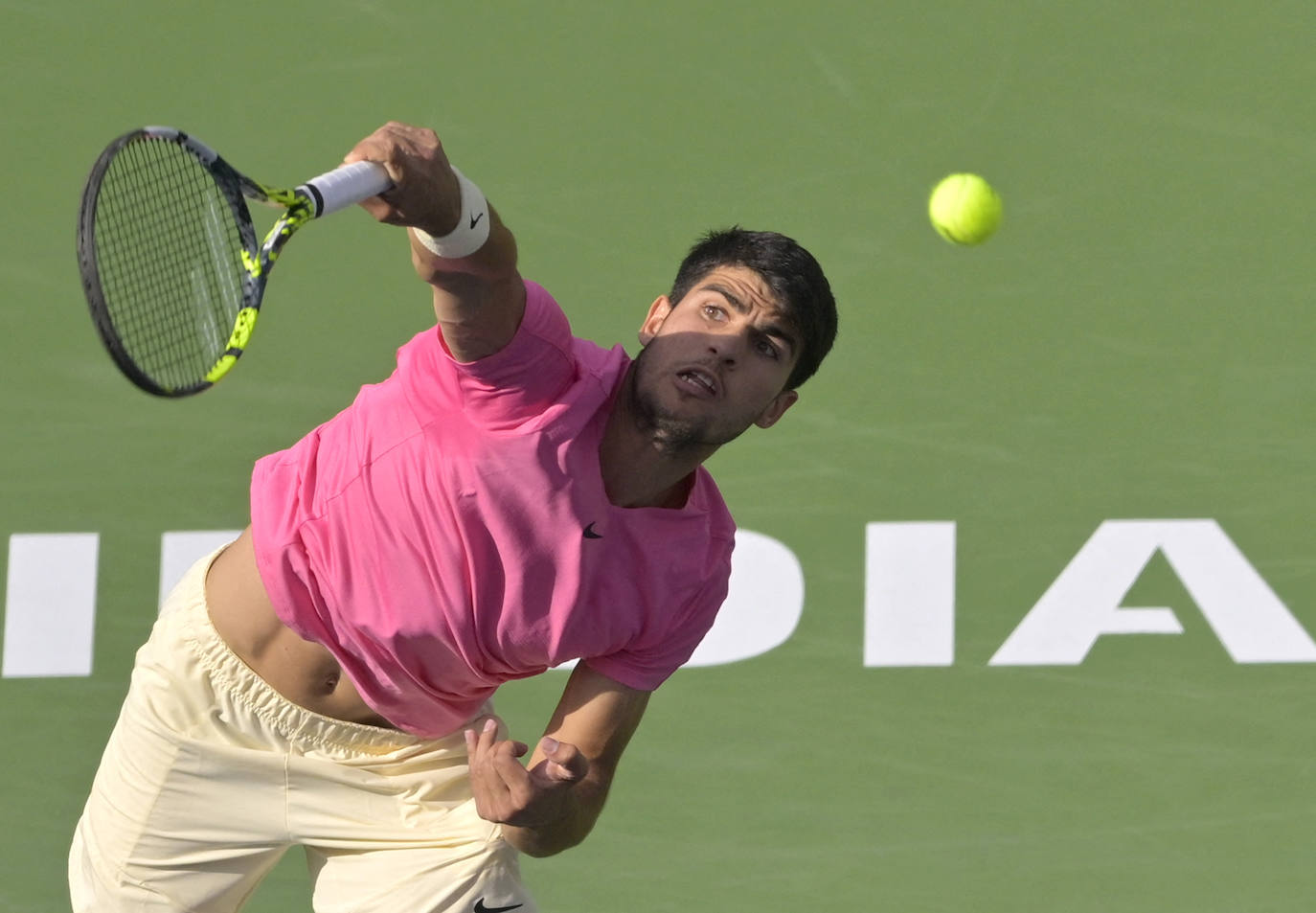 El partido de Carlos Alcaraz contra Jannik Sinner, en imágenes