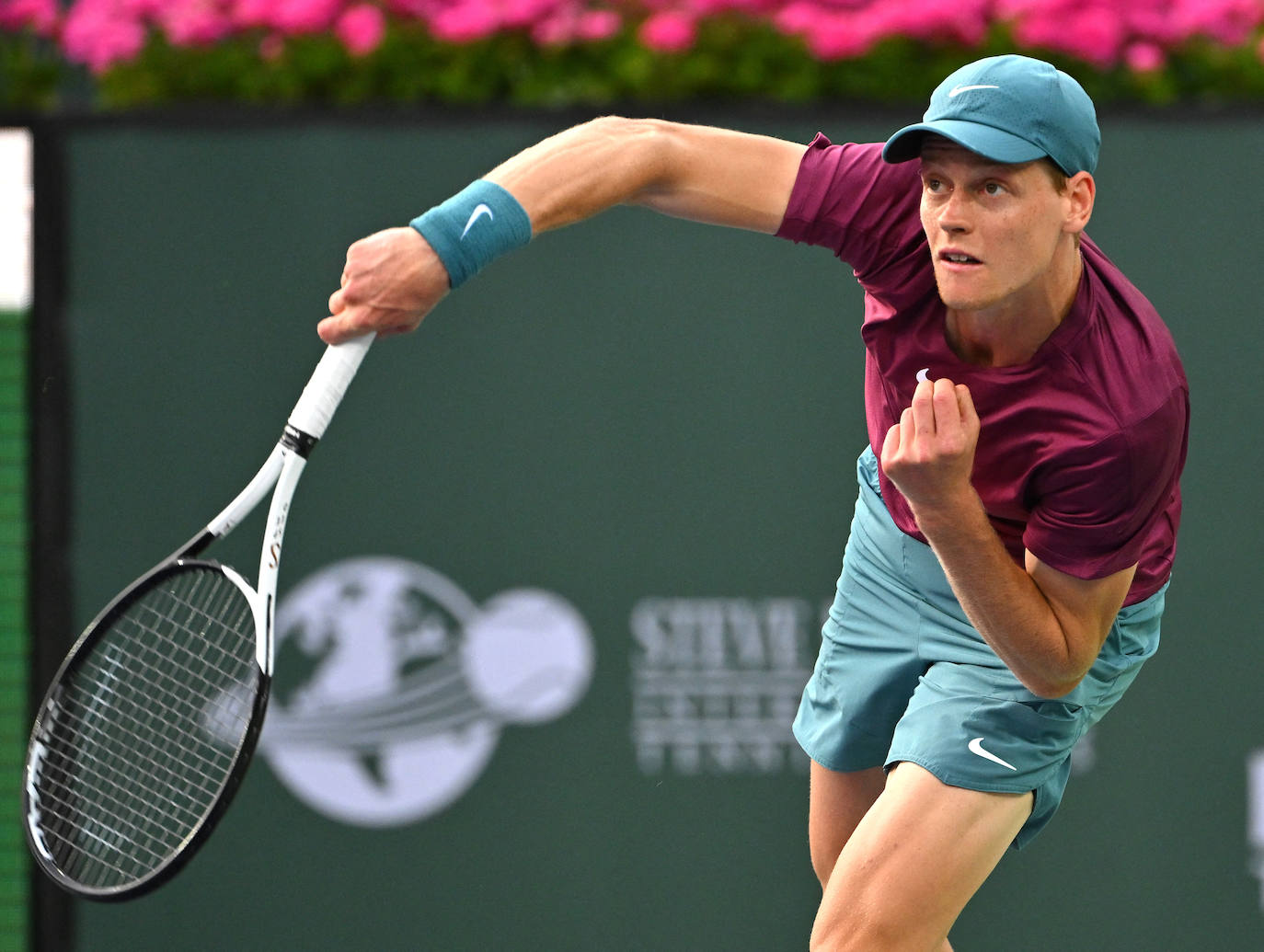 El partido de Carlos Alcaraz contra Jannik Sinner, en imágenes