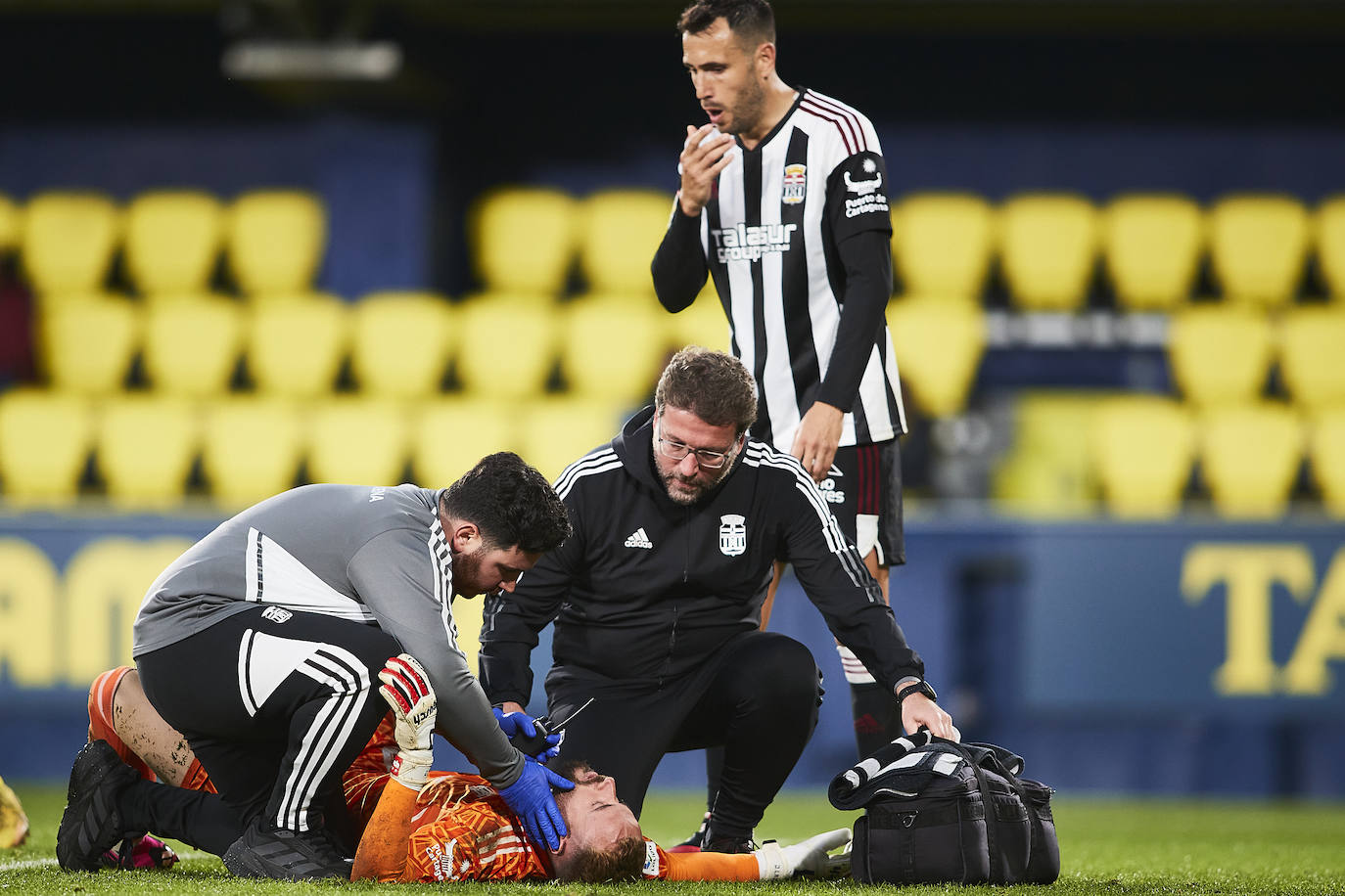 La derrota del Cartagena frente al Villarreal B, en imágenes