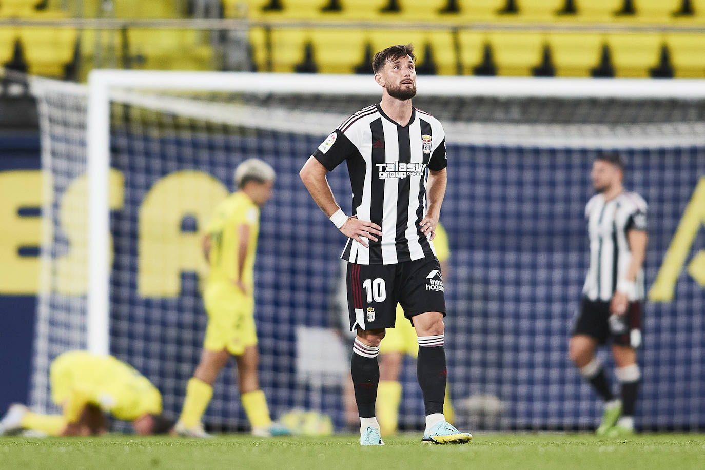 La derrota del Cartagena frente al Villarreal B, en imágenes