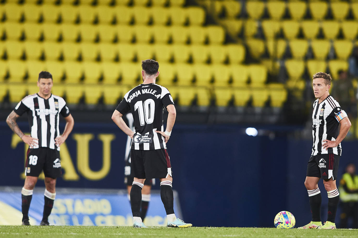 La derrota del Cartagena frente al Villarreal B, en imágenes