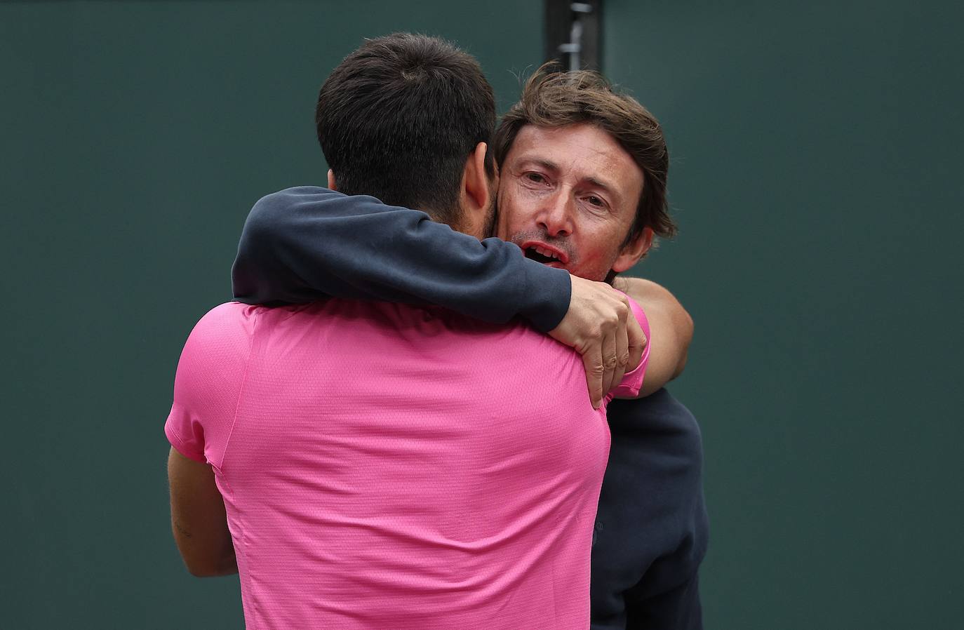 El triunfo de Carlos Alcaraz ante Medvedev en Indian Wells, en imágenes