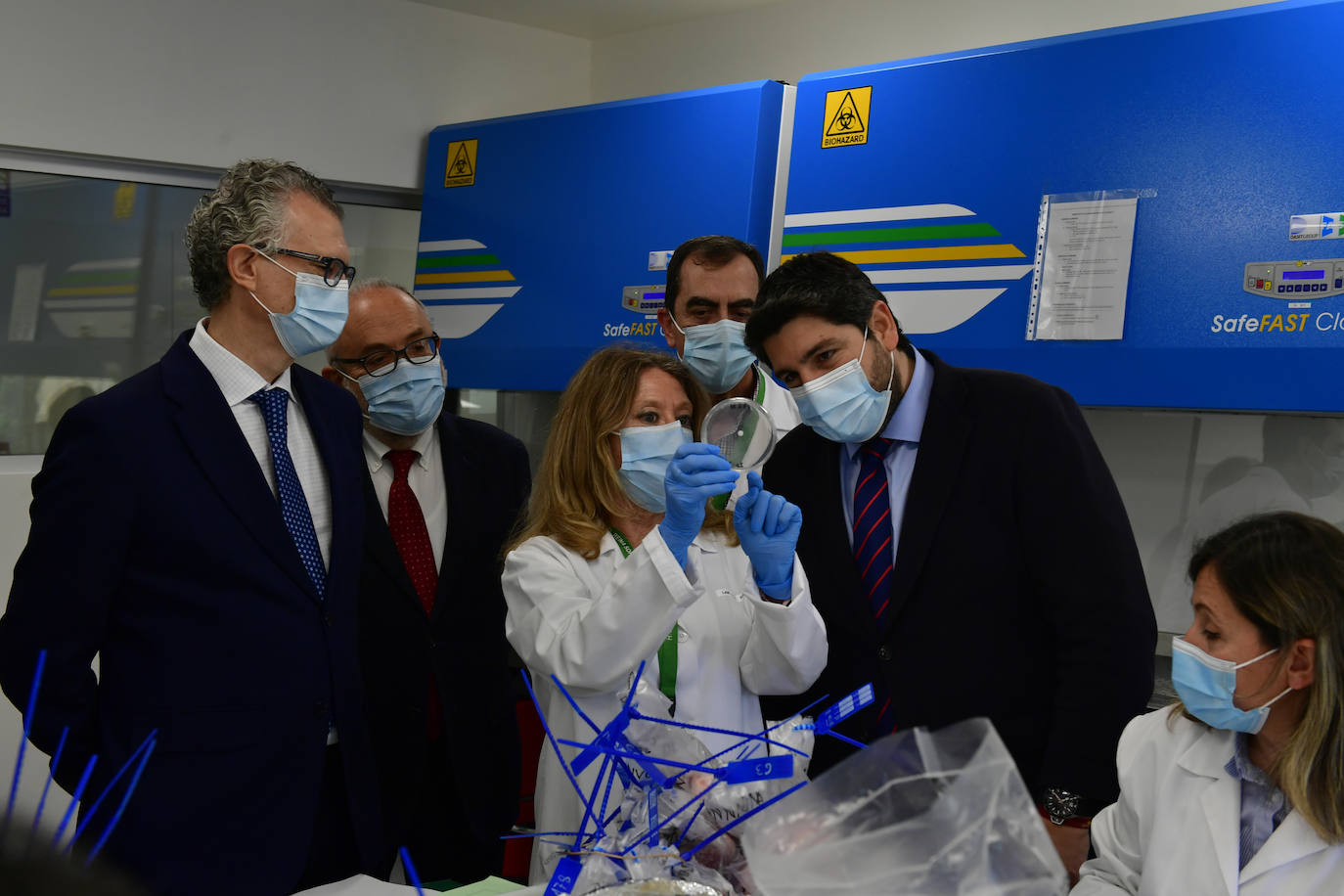 Inauguración del nuevo laboratorio de Salud Pública en la Región de Murcia