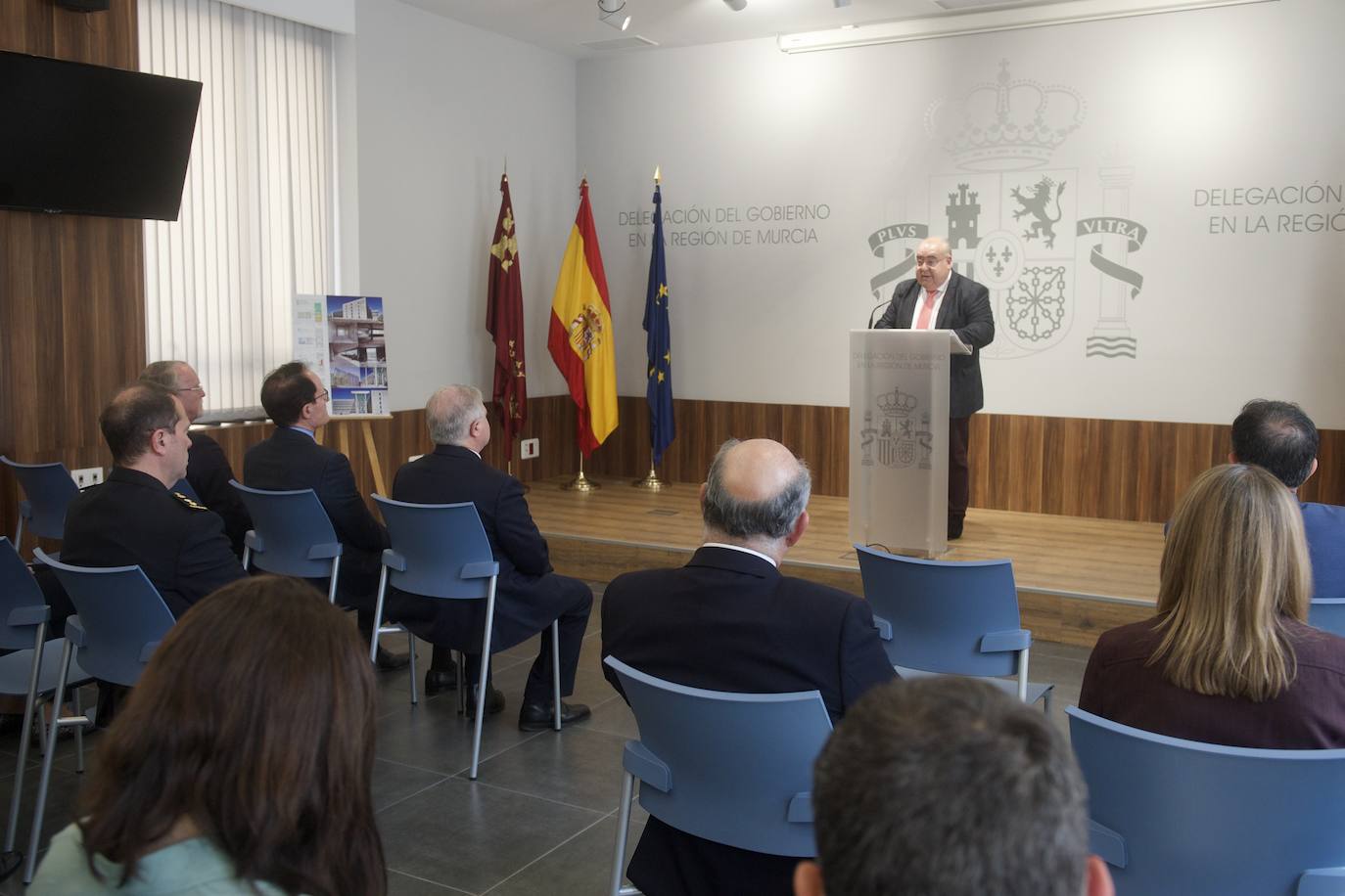 Visita del secretario de Estado de Justicia a la Región de Murcia