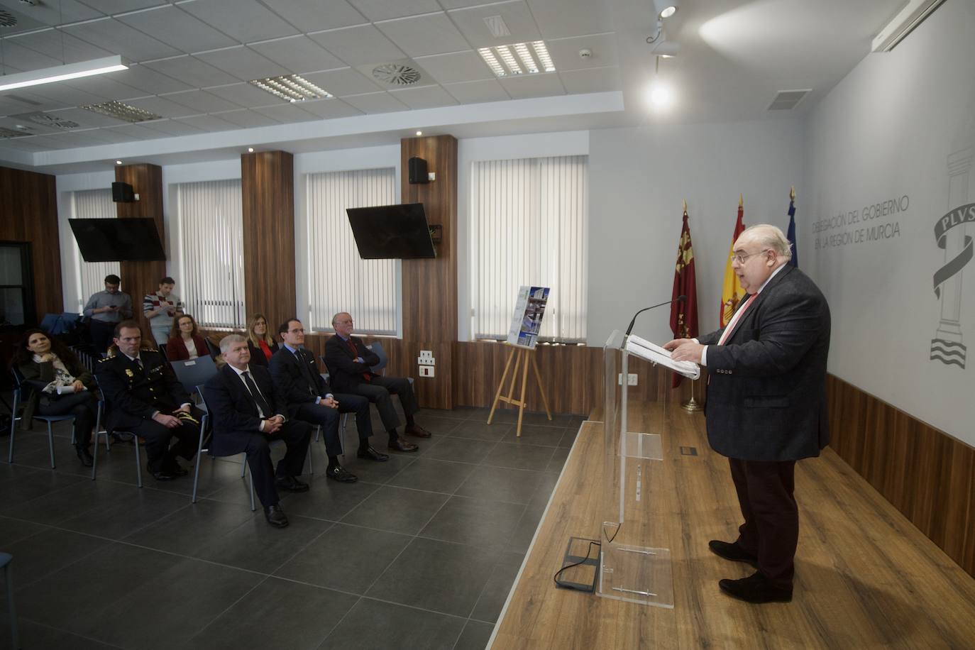 Visita del secretario de Estado de Justicia a la Región de Murcia