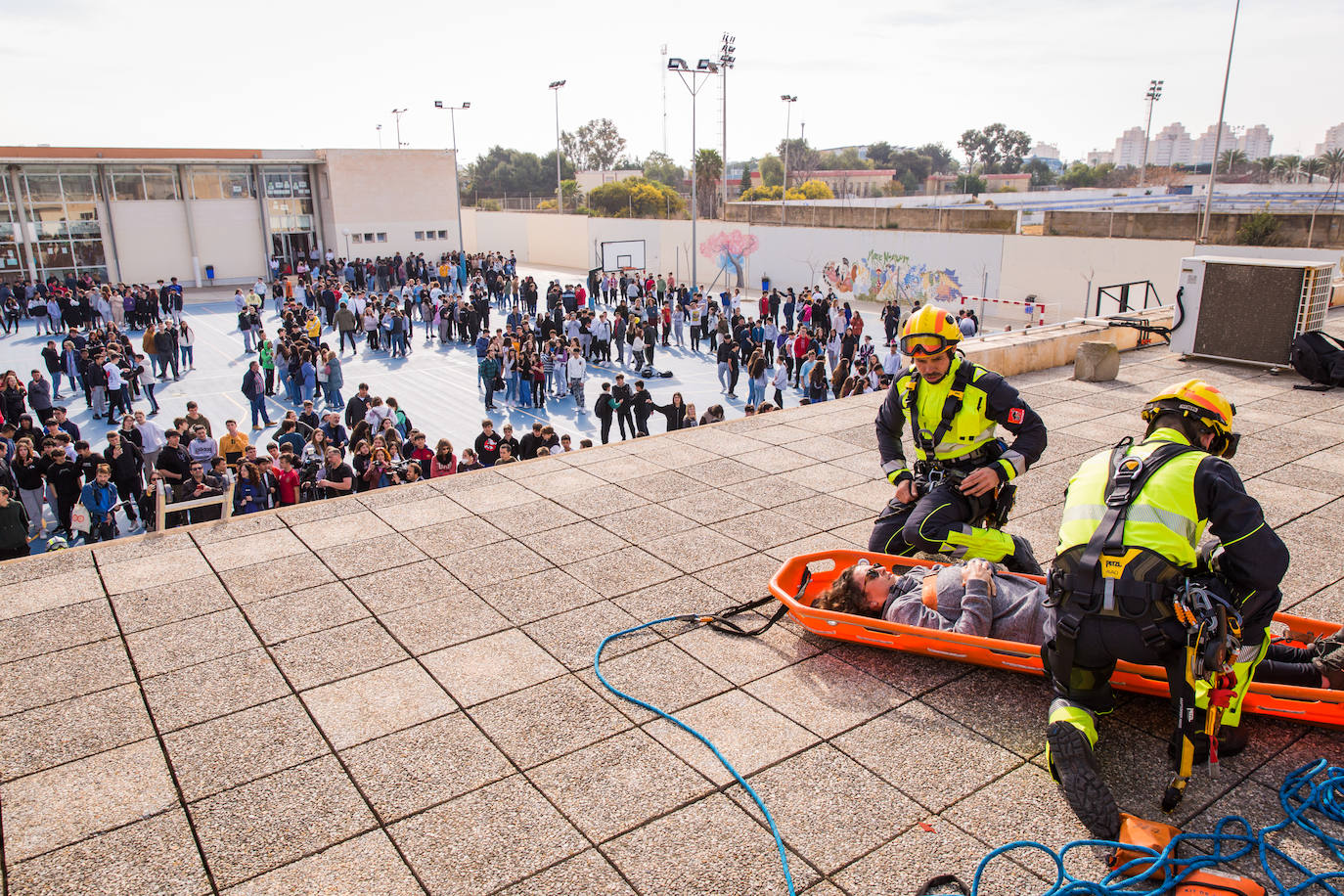 Los colegios de Torrevieja reviven el seísmo de 1829