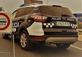 Vehículo de la Policía Local de Águilas, en una imagen de archivo.