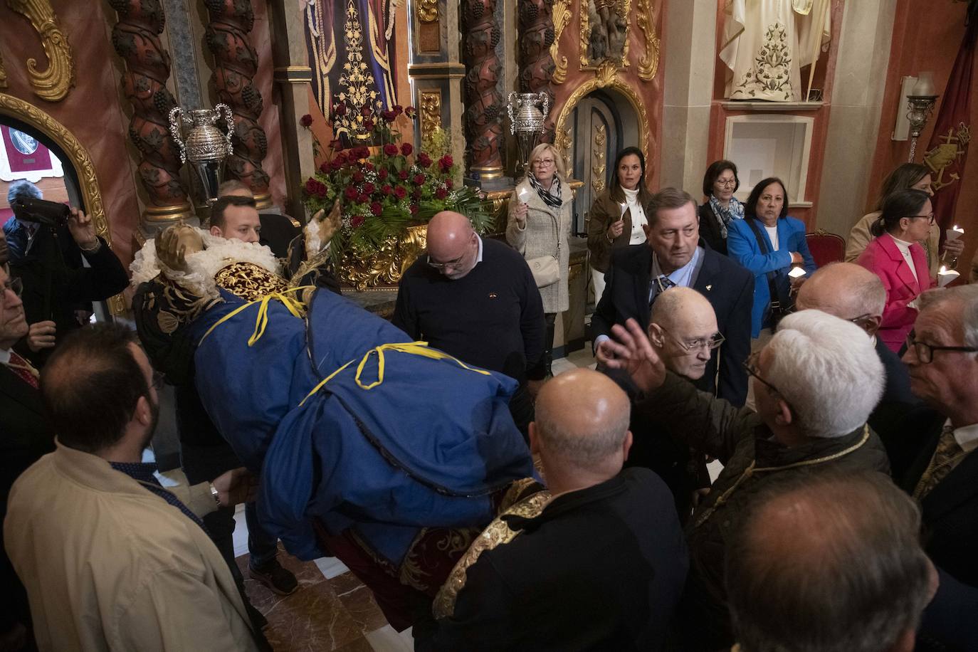 Traslado de la Virgen del Primer Dolor a Santa María