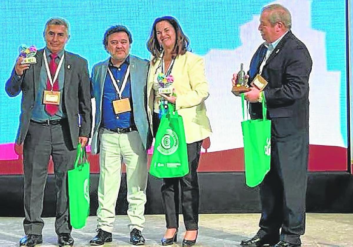 Rubén Moyano, Juan Jorquera, Pilar Valdés y Luis Melgarejo.