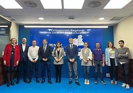 Presentación de la primera Convención Regional de Descentralización del PP regional.